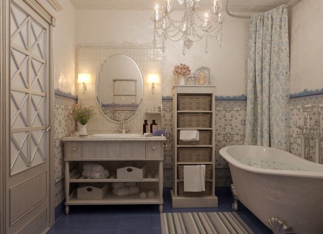 Kupaonica u stilu Provence 1