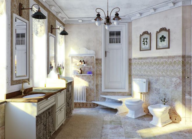 Kupaonica u stilu Provence 3