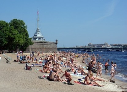 Plaże w Petersburgu 3