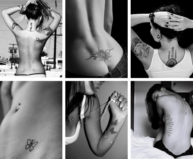 Красивые женские татуировки фото
