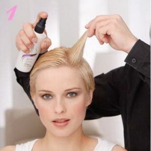 как да направите красива прическа за къса коса 1