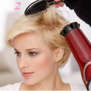 как да направите красива прическа за къса коса 2