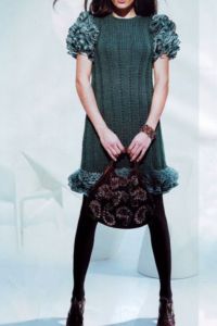 Krásné pletené šaty 9