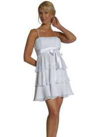 bílé krásné šaty 1