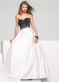 bijela lijepa haljina 6