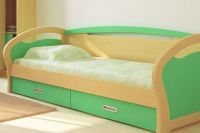 łóżko otomana z szufladami 3