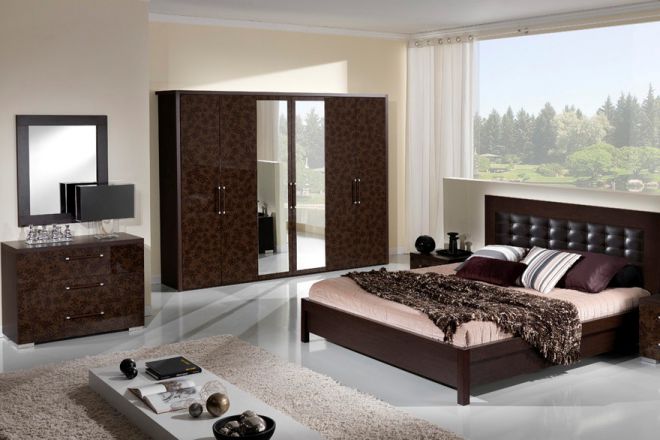 Lepo moderno pohištvo za spalnice