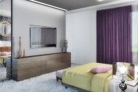 Moderní styl ložnice design9