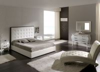 Мебели за спалня бял сатен3