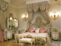 wnętrze sypialni w stylu barokowym 7