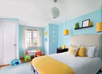 Спаваћа соба у плавим бојама9
