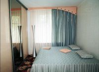 Interiér ložnice v Chrushchev6