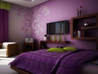 Wnętrze sypialni z dwoma rodzajami wallpaper6