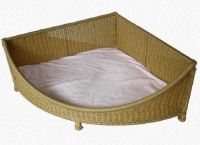 плетени кревет за псе 2