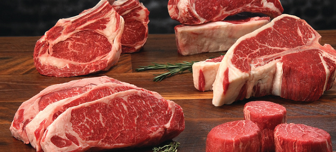 Typy steaků z hovězího masa