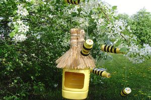 Pszczoły z plastikowych butelek16