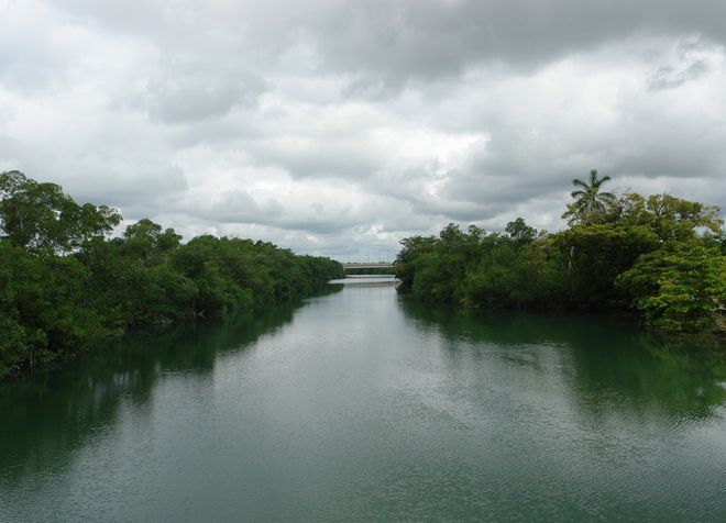 Река Рио-Ондо - самая крупная в стране