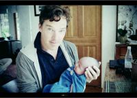 Benedict Cumberbatch i syn Christopher Carlton Cumberbatch