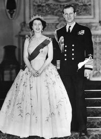 Свадьба королевы Елизаветы II и принца Филиппа
