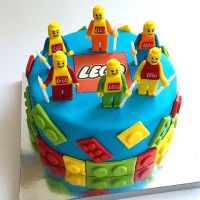 рожден ден на децата в стила на лего 7