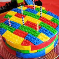 urodziny dzieci w stylu Lego 8