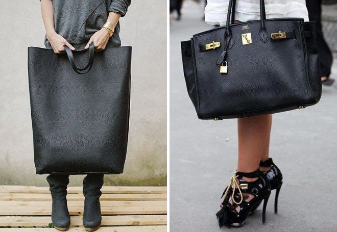 ženske črne torbe