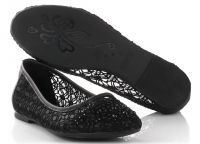 Черни балетни обувки 4