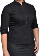 Женска црна кошуља 5