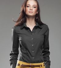 Черна женска риза 9