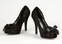 Черни обувки с висок ток 2