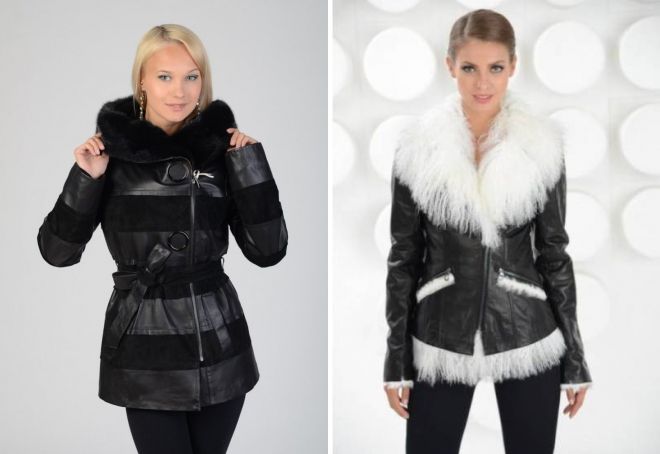 ženski zimski črni jakni