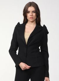 Crna jakna za žene 6