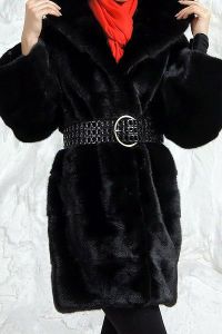 Black Mink Coat 4
