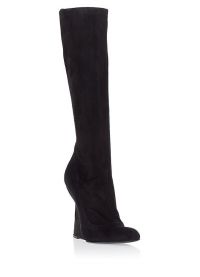 Suede Black Boots 5