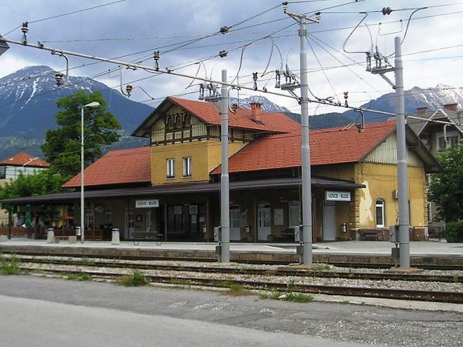 Жд станция Lesce-Bled