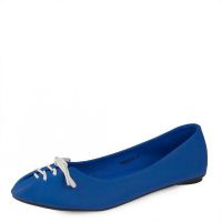 Niebieskie buty baletowe 5