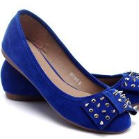 Niebieskie buty baletowe 7