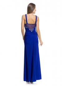 długa niebieska sukienka 7