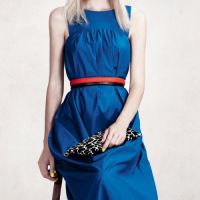Modré šaty 5
