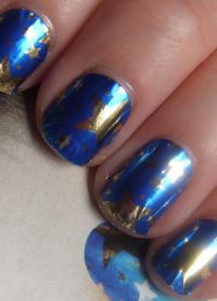 manicure pod niebieskim dress7