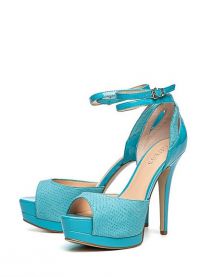 Modré sandály 1