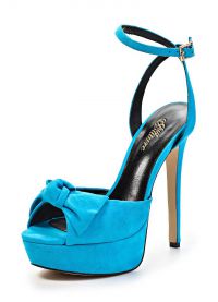 Modré sandály 4