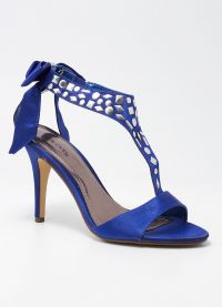 Modré sandály 2