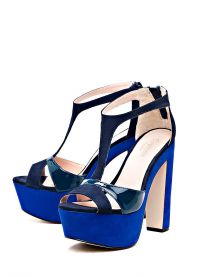 Modré sandály 5