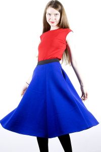 Plava suknja 5