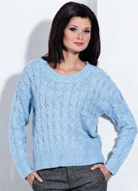 plavi džemper 7