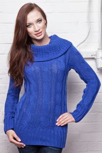 Плави џемпер 8
