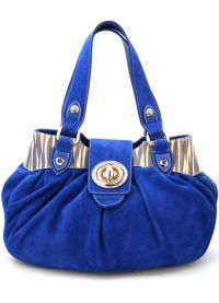 Плава женка торба 1