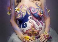 боядисване на тялото за бременни жени8