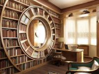 dřevěné knihovny2